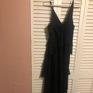 Black ruffle dress size 12